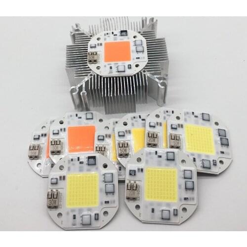 LED phyto lamp 20W 30W 50W Welding Free COB LED Growing Lamps 110V 220V Full spectrum /white/warm white Matrix For Plants Greenh