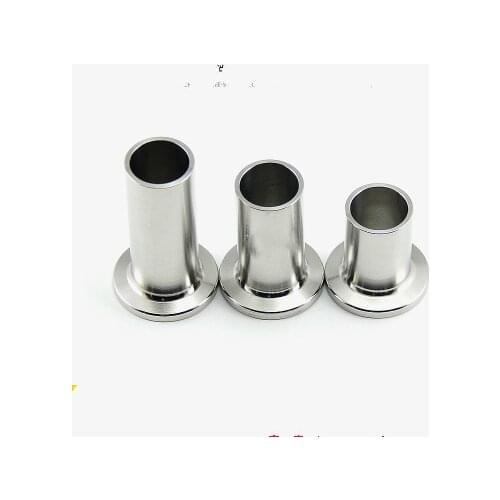 1 pieces toe nipple NW16 / 25/40/50 KF16 / 25/40/50 L = 20/30/40 / 50mm SUS304 vacuum pump flange welding to triple clamp