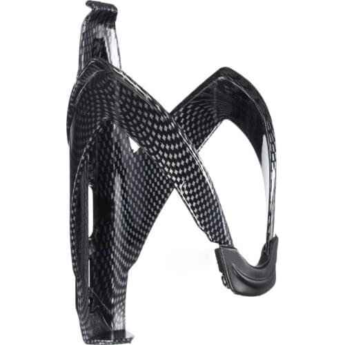 Promotion! Carbon Fiber Plastic Bike Bicycle Cycling Road Glass Water BottleHolder Cages