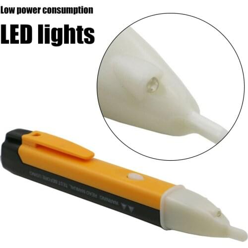 Non-contact Electricity Test Pencil LED Working Light Portable Tester Pen for Alternating Current 90V-1000V