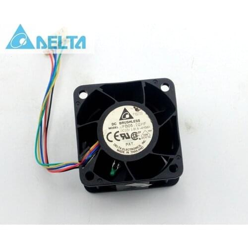 For delta TFB0512EHF 5032 5cm violent 12V 1.00A temperature control sensor pwm axial cooling fan
