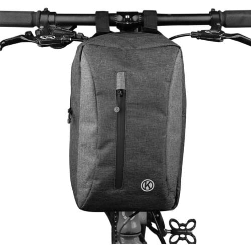 Road Bike Outdoor Large Capacity Top Tube Cycling Accessories Oxford Cloth Storage Basket Waterproof Bicycle Handle Bag Fashion