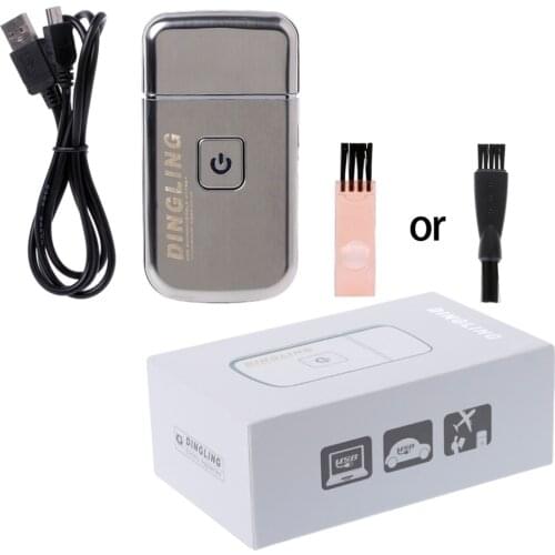 Mini USB Rechargeable Reciprocating Blade Electric Razor Shaver KM-5088 for Men