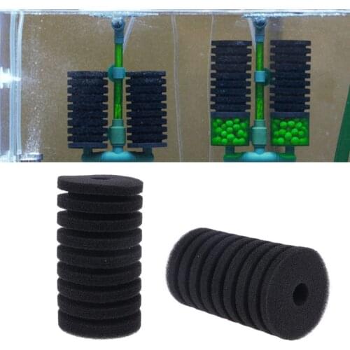 Aquarium Filter Sponge For QS Filter Fish Tank Air Pump Biochemical Replacement U7ED
