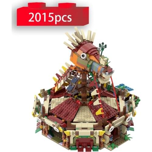 Legending -Zelda Breath of the Wild Model Building Blocks Creative Architecture Modular Constructor Bricks Toy for Children Gift