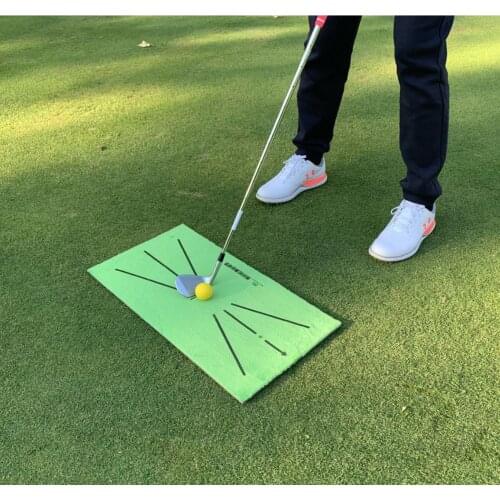 Golf swing batting mat home indoor batting mat thickened practice mat swing training device