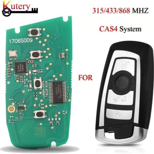 Kutery Remote Smart Car Key Keyless Go For BMW 3 5 7 Series 2009-2016 CAS4 System 315/433/868Mhz KR55WK49863 ID46 PCF7945 Chip