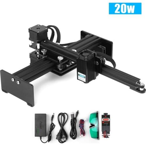 Desktop Laser Engraver Portable Engraving Carving Machine Mini Carver DIY Laser Logo Mark Printer Working Area 170*200mm