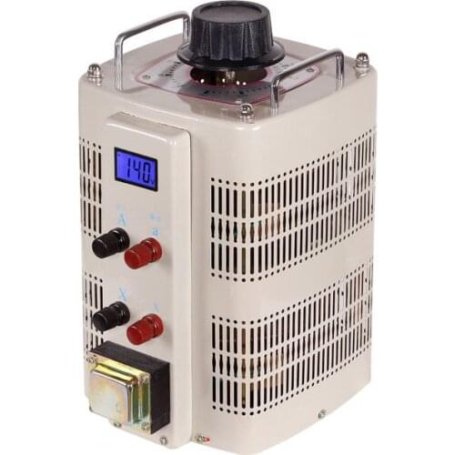 Single-phase AC voltage regulator 10000W step-up transformer 10KW output 0v-250v adjustable