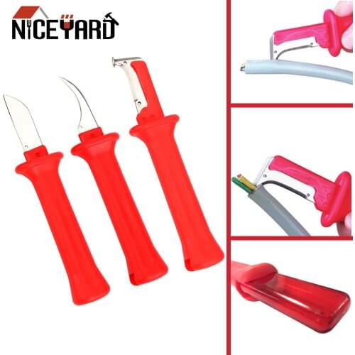 NICEYARD Insulation Stripping Pliers Hand Tools Cable Stripper Wire Stripper Knife