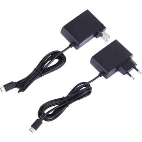 EU US Plug Home Travel Wall Power Supply USB Type C AC Charging Adapter Cable Fast Charger for Nintend Switch NS Lite Console