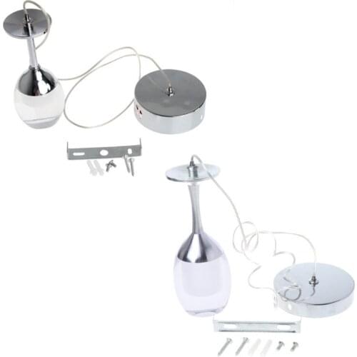 Modern LED Wine Glass Ceiling Light Pendant Lamp Fixture Lighting Chandelier NEW AXYC
