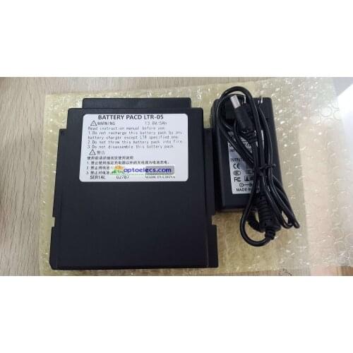 Replacement BTR-05 Battery Pack with Charger Adapter for FSM-40S FSM-30S Optical Fiber Fusion Splicer Welding Machine