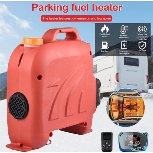 12V 8KW Winter Car Heater Auto Interior Diesel PumpAir Parking Heater With Remote Control Fuel Heater LCD Low Noise Air Heater