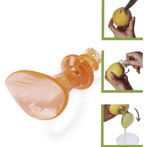 1PC Orange Juice Squeeze Juice Juicer Lemon Spray Mist Orange Fruit Squeezer Sprayer Kitchen Cooking Tool Portable Multifunction