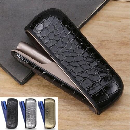 Side and Cover for Iqos 3.0 Duo Pouch Leather Case for Iqos 3 Holder Box Protective Shell Accessories