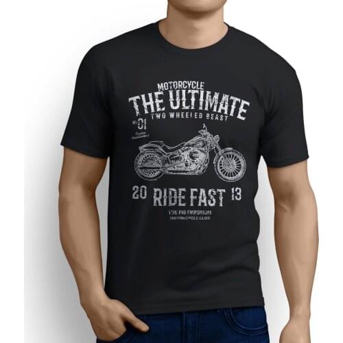 Brand T-Shirt Men 2018 Fashion Ultimate American Motorbike Breakout Inspired Motorcycle Art T-shirt Print T-Shirt Men Harajuku