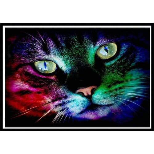 DIY Diamond Painting Cat Cross Stitch Cat Diamond Embroidery Home Furnishing decoration