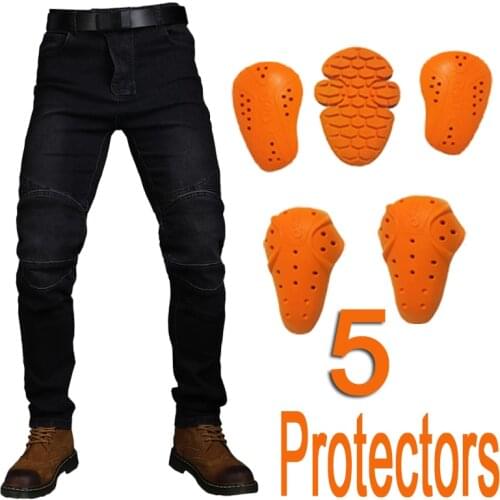 Motorcycle Racing Jeans Men Motocross Pants Riding Motorbike Dirt Bike Trousers Protective Equipment Protective Equipment