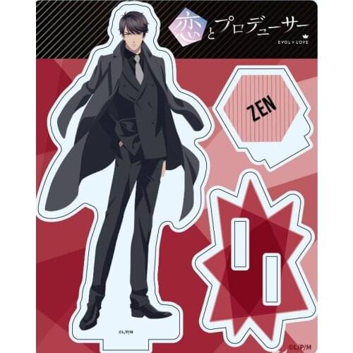 Uniform Series Stand Figure Model Plate Love and Producer Victor Zhou QiLuo Gavin Lucien Acrylic Desktop Decor Cosplay Toy Gift