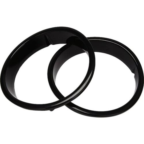 Lamp Hoods for ABS Car Front Headlight Lamp Cover Decoration Car Accessories Styling for Jeep Wrangler TJ 1997-2006