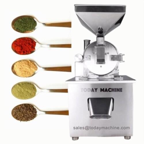 Industrial Vegetable Dry Food Powder Maker, Grain Corn Pepper Flour Grinding Machine