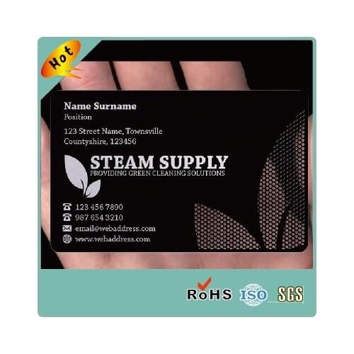 China supplier metal business card
