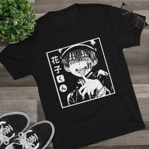New Anime Toilet-Bound Hanako-Kun cute print T-Shirt Loose Short Sleeve Tees Harajuku Japanese cartoon Women Loose Casual Tops