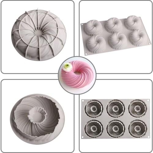 NEW Multiple Shapes Silicone Cake Decorating Mold For Baking Mould Dessert Mousse bakvormen Pastry Pan Bakewar Tools