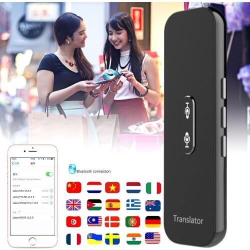 New G6X Translator Portable 70 Languages Smart Instant Voice Text BT APP Photograph Translate Language Learning Travel Business