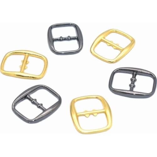 12mm Belt Buckle Adjustable Buckles Bar Buckles Shoe Buckle Dog Collar Buckle Bag Accessories Buckle Square Center for Purse Bag
