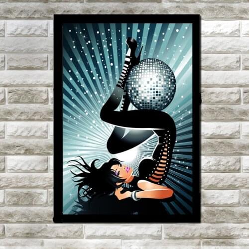 Modern Sport Poster Nordic Canvas Painting Wall Art Cartoon Women Posters and Prints Wall Pictures for Bedroom Living Room P5