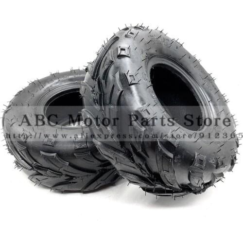 2pcs/lot of 6 Inch ATV Tire 145/70-6 four wheel vehcile Fit for 50cc 70cc 110cc Small ATV Front Or Rear Wheels