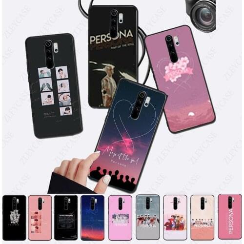 Transparent Soft Phone Case For xiaomi Redmi Note8pro note7 7 8 note9s mi8se mi9 mi10 mi9T mi note10 MAP OF THE SOUL PERSONA