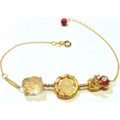 Золотые браслеты COLORFISH China At AliExpress