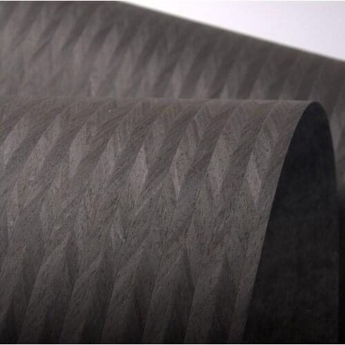 New Design Black Arrow Engineered Wood Veneers size 250x58 cm Boat decking Guitar