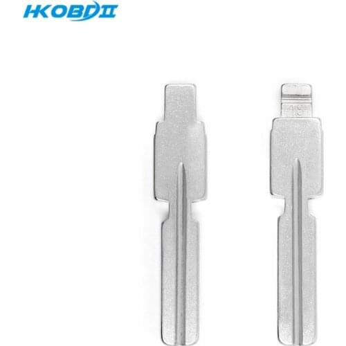 HKOBDII 2PCS/Lot HU58 KD Blade VVDI Blade JMD Blade Metal Uncut Flip KD Remote Car Key Blade Type #18 for BMW Car Key Blade