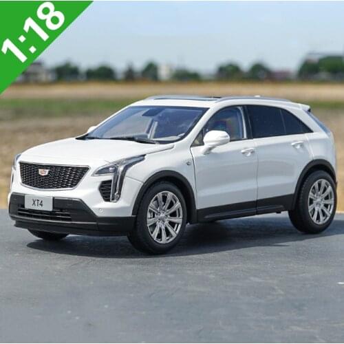 Car model 1:18 scale simulation XT4 alloy car SUV model metal car toy collection display souvenir gift off-road vehicle display