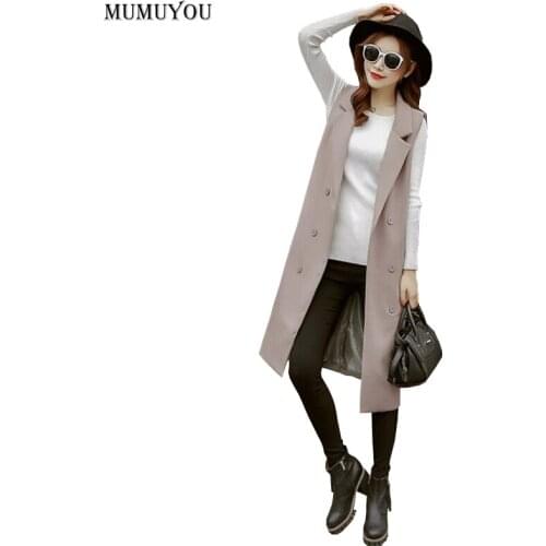 Женские длинные жилеты MUMUYOU China At AliExpress