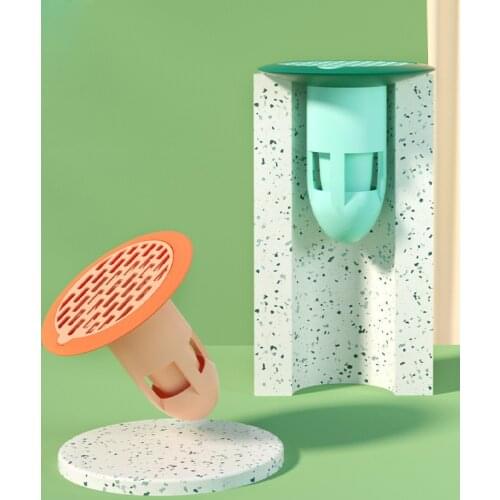 New Toilet Deodorant Floor Drain Core Toilet Floor Drain Bathroom Inner Core Sewer Pest Control Silicone Anti-odor Artifact