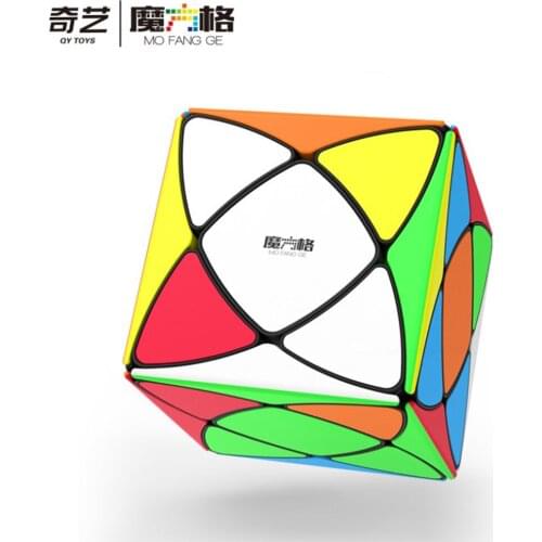 Original QiYi Super IVY Speed Cube MoFangGe Corner Mastermorphix Cube Triangle Pyramid Magic Cube Gear Shape Educational Toys