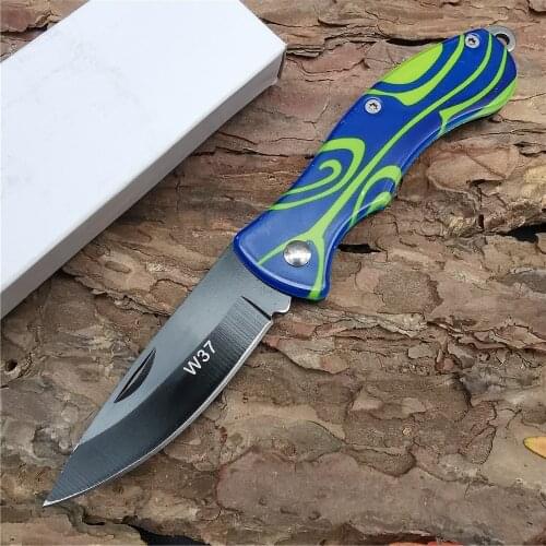 Outdoor Tactical Camping Hunting Survival Pocket Folding Knife Portable Mini Portable Fruit Rescue Stiletto Precision Knives