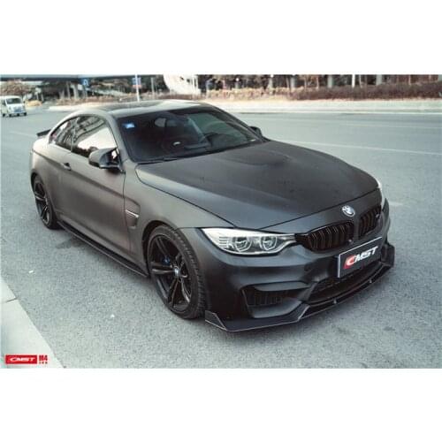 Suitable for M3 Bmw M4 Upgrade Cmst Carbon Fiber Front Side Skirt Pilot Light Lip Tail Rear Spoiler