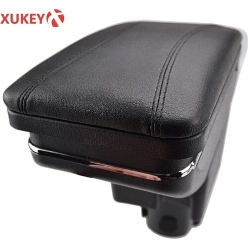 Arm Rest Rotatable Hatchback Center Centre Console Storage Box Armrest For Honda Fit Jazz 2002 - 2008 2003 2004 2005 2006 2007