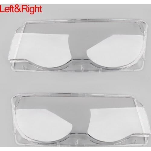 Areyourshop Car Clear Headlight Headlamp Lens Cover Shell For BMW E38 1999-2001 Left/Right Car Headlight Lens Cover Accessories