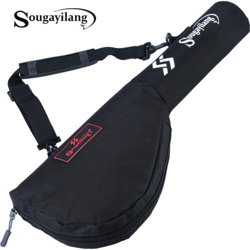 Sougayilang 48-68cm Fishing Bag Portable Multifunction Nylon Fishing Bags Fishing Rod Bag Case Fishing Tackle Tools Storage Bag