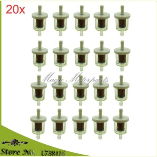 20x Fuel Filter For BRIGGS & STRATTON 493629 691035 5065D 5065K FH430V 451V 500V 531V 601V 641V 680V 721V Sunbelt B1SB7998
