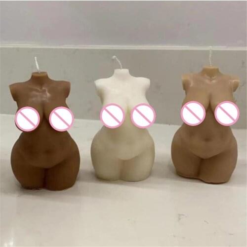 Sexy Woman Silicone Body Molds Thick Female Body Curvy Figure 3d Moulds For Making Diy Soup Candle Resin Art Molds For Plaster