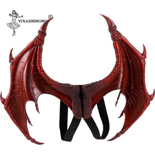 Animal Cosplay Dragon Wings Purim Christmas Gift Carnival Party Kids Cosplay Devil Wing Childrens day Mardi Gras Cosplay Props