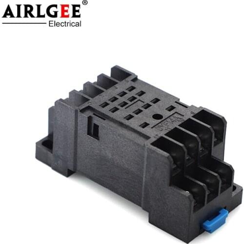 1 Pieces DYF14A 14-Pin Screw Terminals Relay Socket Base for General MY4-J HH54P JQX-13F Relay